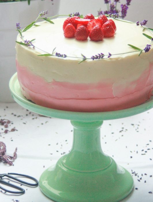 Lavender-cake