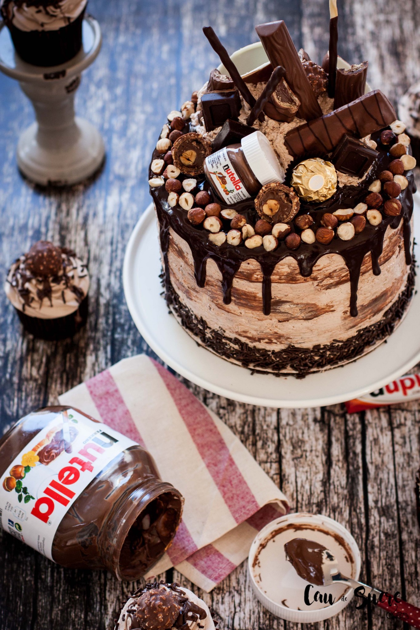 Nutella Layer Cake – and Happy Birthday to me!! – Cau de sucre